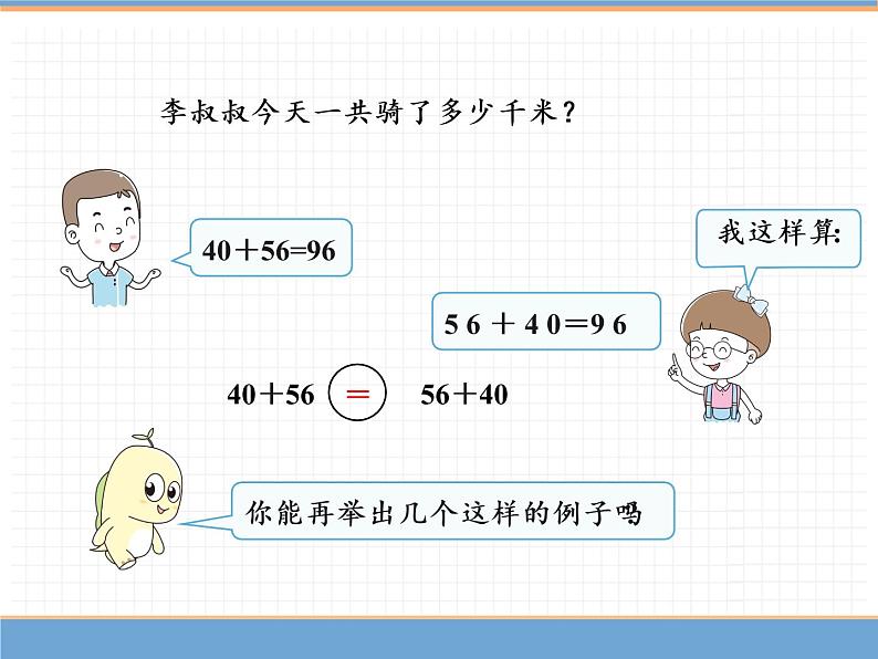 数学人教版四年级下第三单元 第1课时 加法交换律课件PPT04