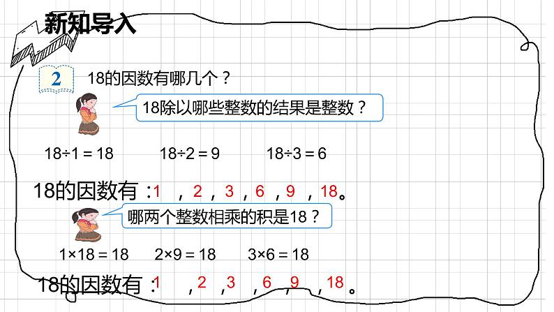 人教版数学五年级下册《因数与倍数》第2课时课件05