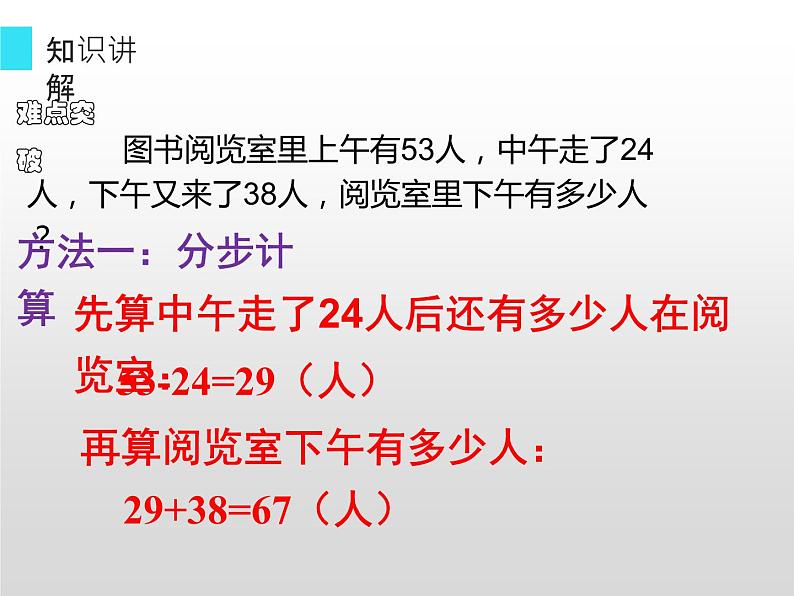 人教版小学数学二年级下册  五.混合运算 1.没有括号的同级混合运算   课件第6页