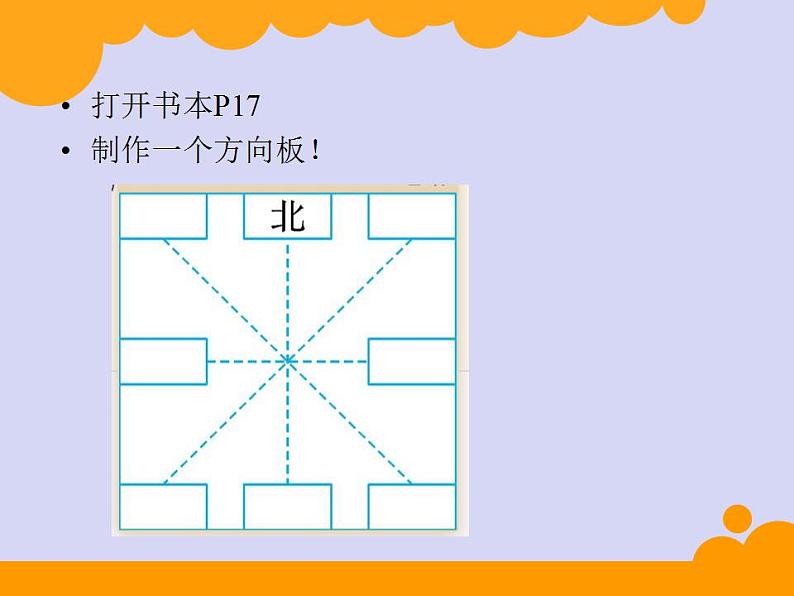 北师大版数学二年级下册 2.2 辨认方向(2)（课件）第6页