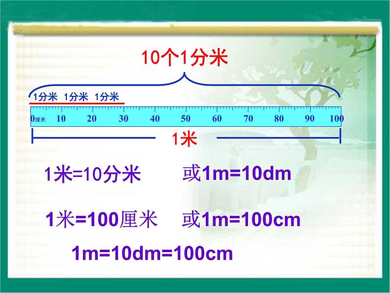 北师大版数学二年级下册 4.1 铅笔有多长(5)（课件）06