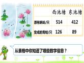 北师大版数学二年级下册 5.5 小蝌蚪的成长（课件）