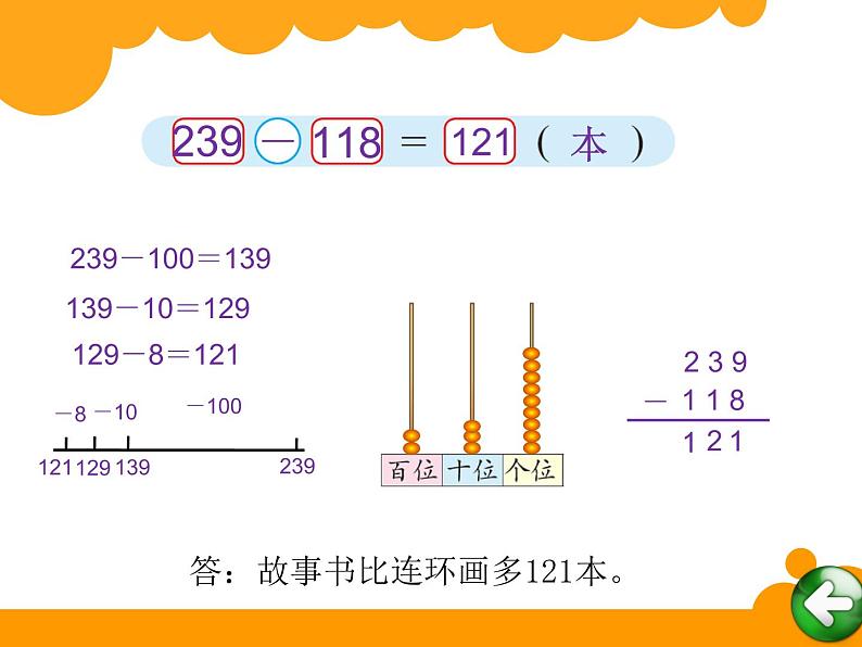 北师大版数学二年级下册 5.4 小小图书馆(8)（课件）第3页