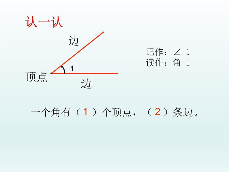 北师大版数学二年级下册 6.1  认识角(3)（课件）06