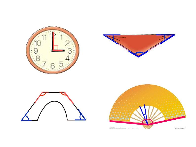 北师大版数学二年级下册 6.1  认识角(12)（课件）第2页