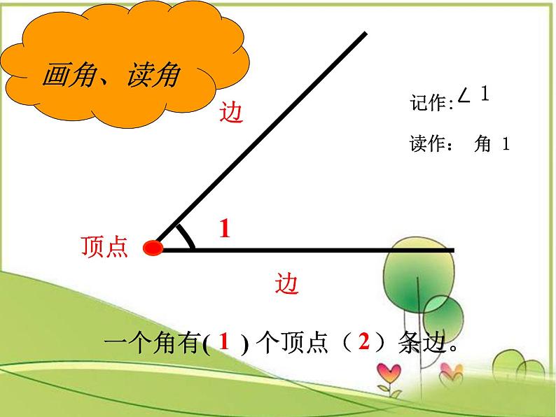 北师大版数学二年级下册 6.1  认识角(8)（课件）第8页
