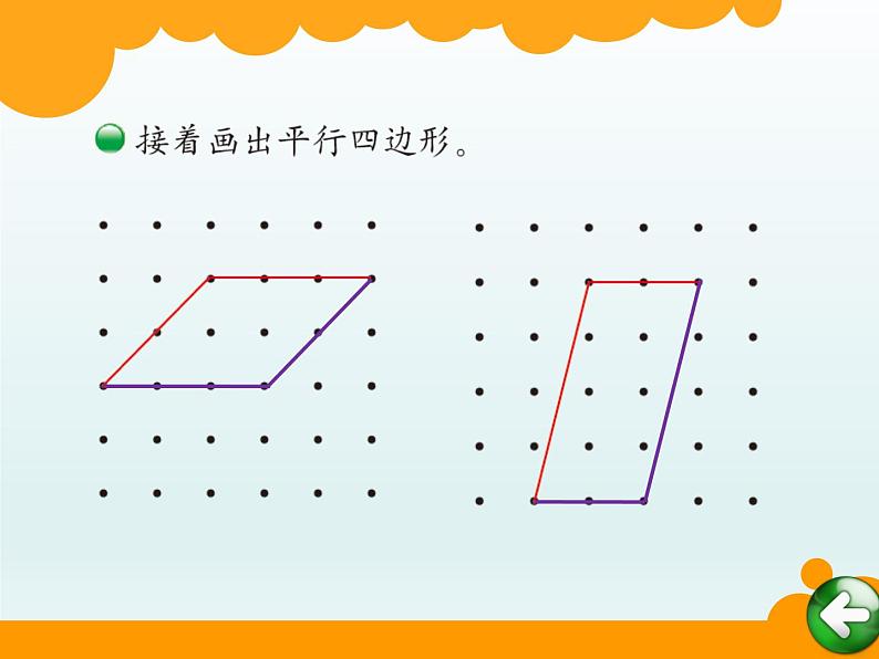 北师大版数学二年级下册 6.4 认识图形之认识平行四边形（课件）第4页