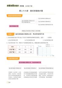 小学数学人教版五年级下册7 折线统计图导学案