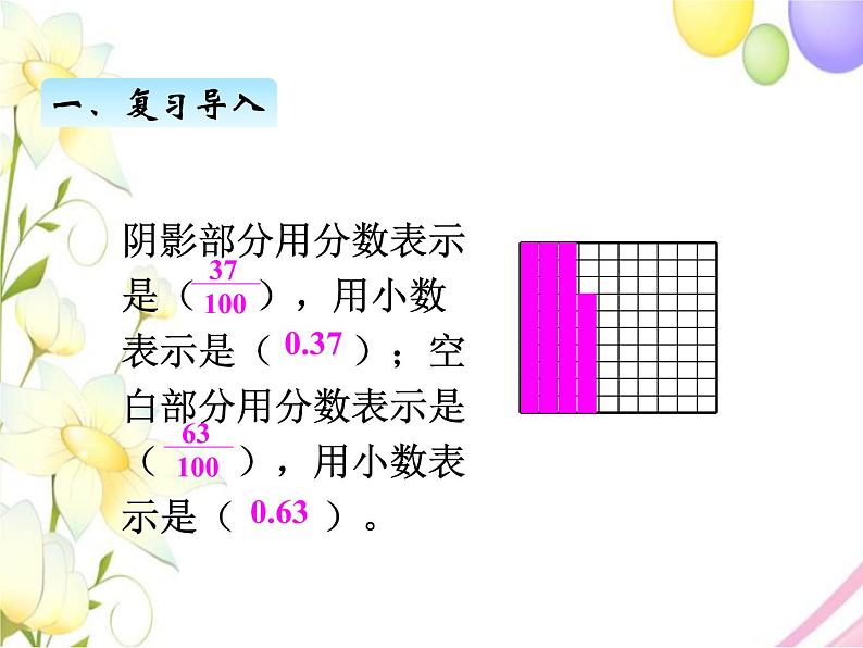 北师版数学四年级下册 一小数的意义和加减法 课件+教案+测试题02