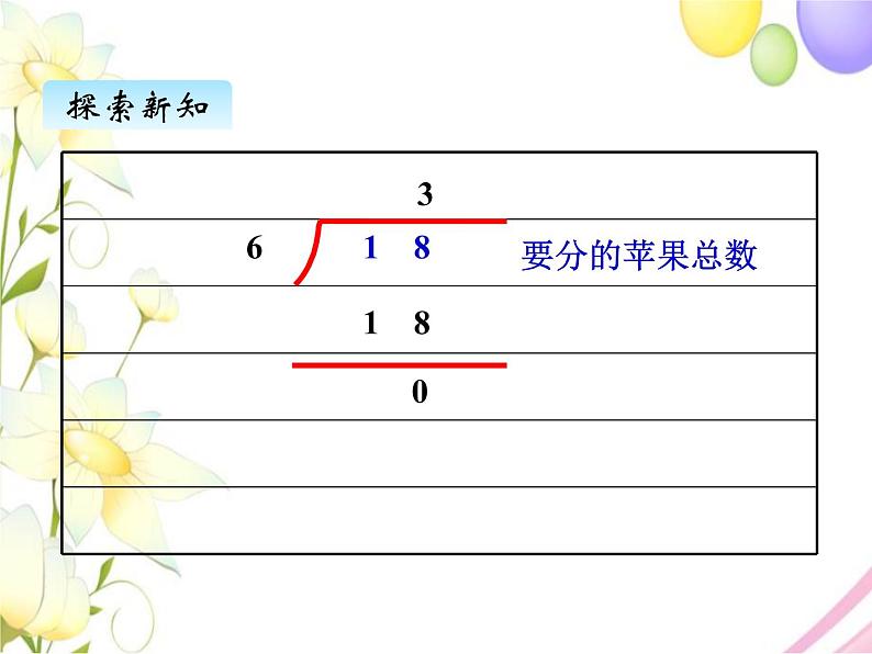 北师版数学二年级下册 一除法 课件+教案+测试题05