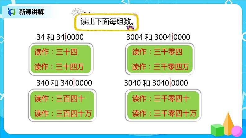 人教版小学数学四年级上册1.2《亿以内数的读法》PPT课件+教学设计+同步练习06