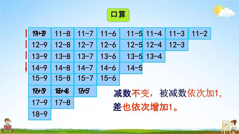 人教版一年级数学下册《2-11 整理和复习》教学课件PPT优秀公开课第8页