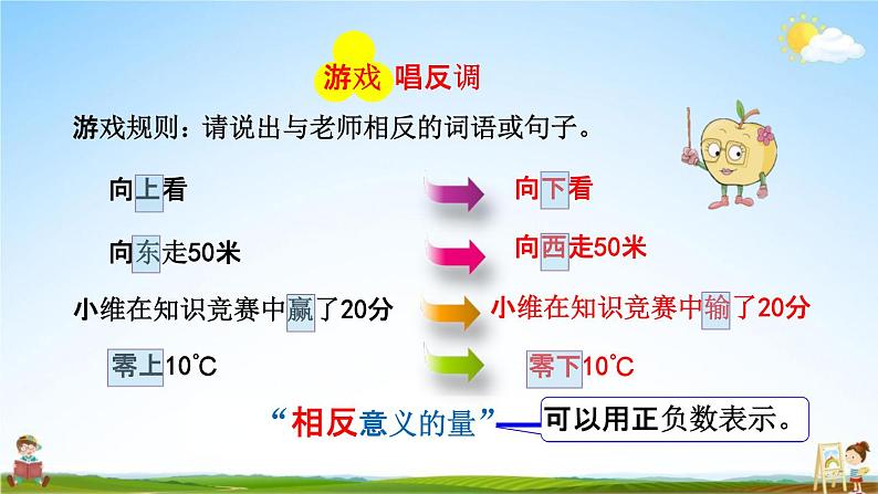 人教版六年级数学下册《1-2 负数的实际应用》教学课件PPT优秀公开课03