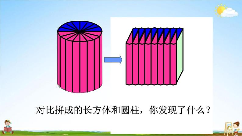 人教版六年级数学下册《3-1-5 圆柱的体积》教学课件PPT优秀公开课第8页