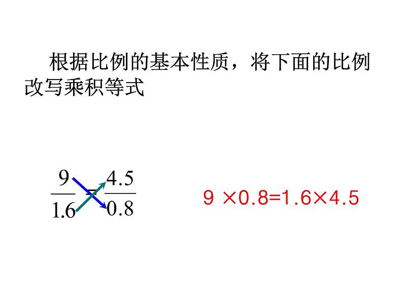 六年级数学下册课件-4.4解比例 - 苏教版（共18张PPT）05