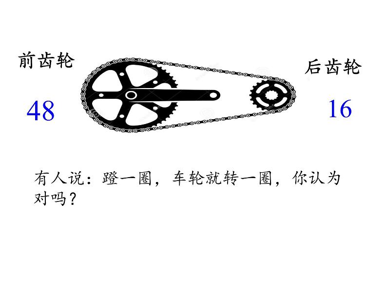 六年级数学下册课件-★ 自行车里的数学15-人教版（共15张PPT）第4页