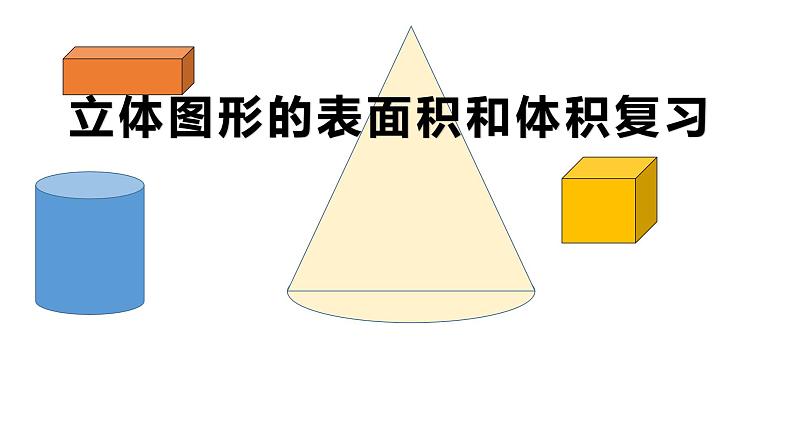 六年级数学下册课件-7.2.6立体图形的表面积和体积（1）83-苏教版（共16张PPT）第1页