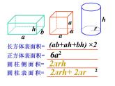 六年级数学下册课件-7.2.6立体图形的表面积和体积 - 苏教版（共9张PPT）