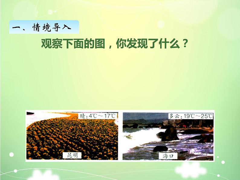 六年级下册数学课件-1.1 天气预报中的负数 冀教版（共21张PPT）02