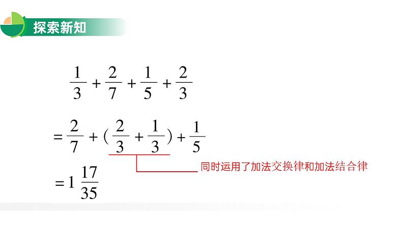 6.3 分数加减简便运算课件PPT第8页