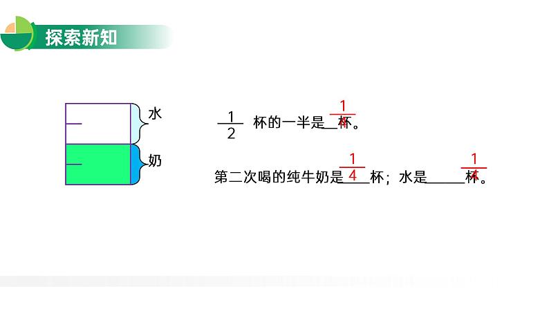 6.4 同分数加减法解决问题课件PPT第7页