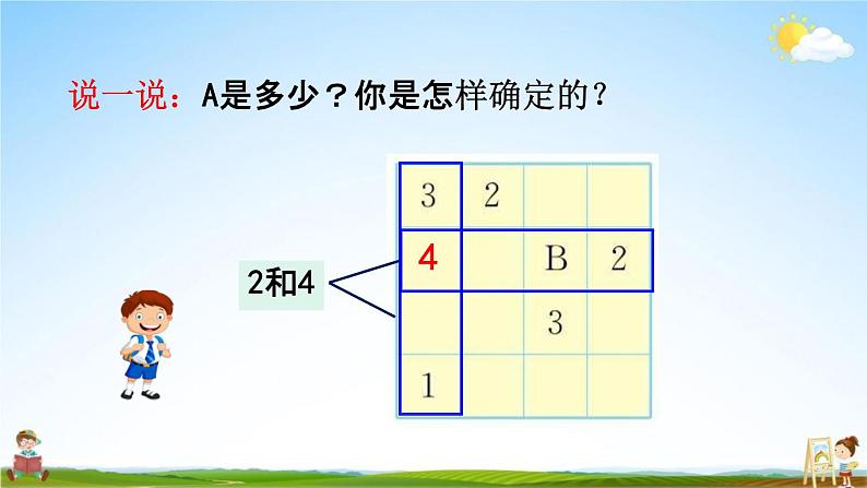 人教版二年级数学下册《9-2 方格填数问题》教学课件PPT优秀公开课08