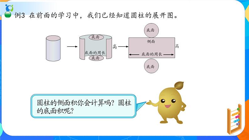 人教版数学六下3.2圆柱的表面积 课件(共21张PPT）第4页