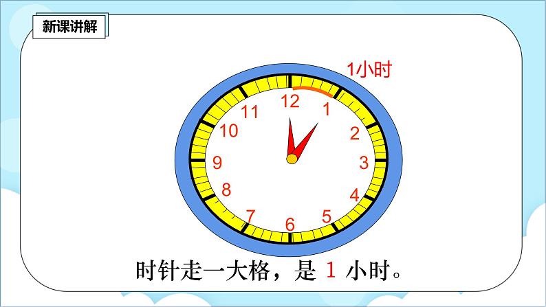 人教版小学数学二年级上册7.1《认识时间(一)》课件+教案06