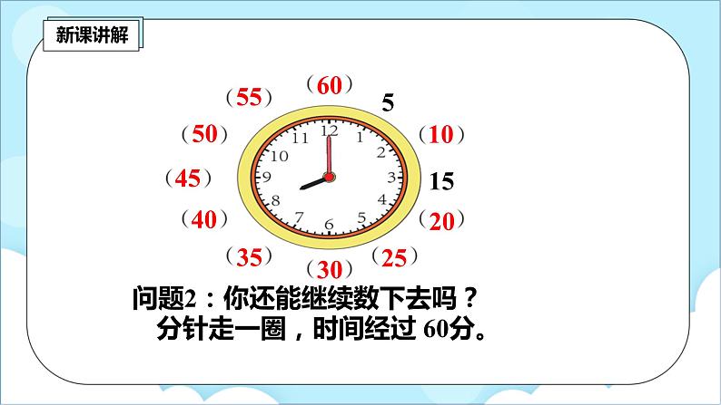 人教版小学数学二年级上册7.1《认识时间(一)》课件+教案07