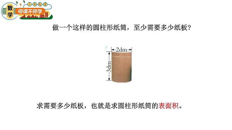 五年级 第四单元 第2课时《圆柱的表面积》课件PPT第4页