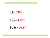 六年级数学下册课件-2.2 成数1-人教版（共13张PPT）