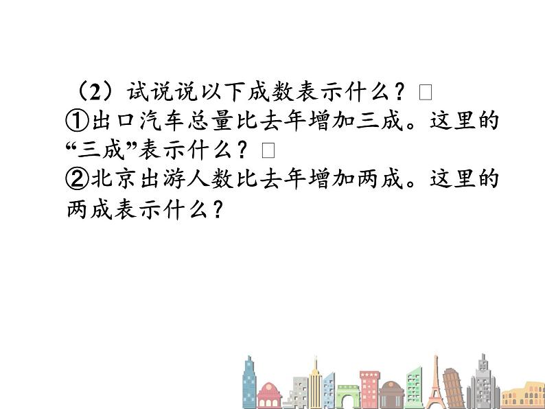 六年级数学下册课件-2.2 成数12-人教版（共15张PPT）第7页