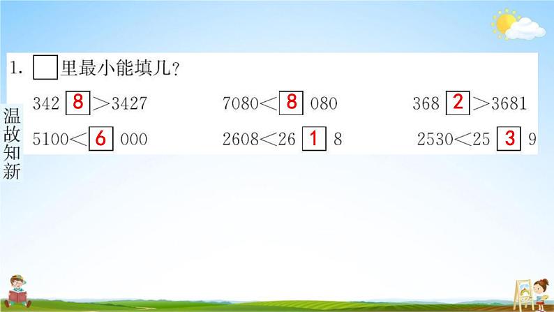 人教版二年级数学下册《7-3 整百、整千数加减法》练习题教学课件PPT优秀公开课第2页