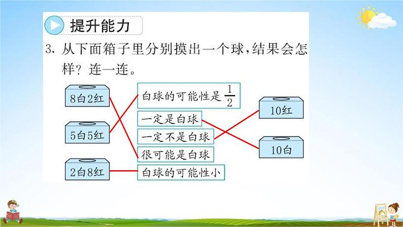 人教版六年级数学下册《6-3 统计与概率》练习题教学课件PPT优秀公开课第6页