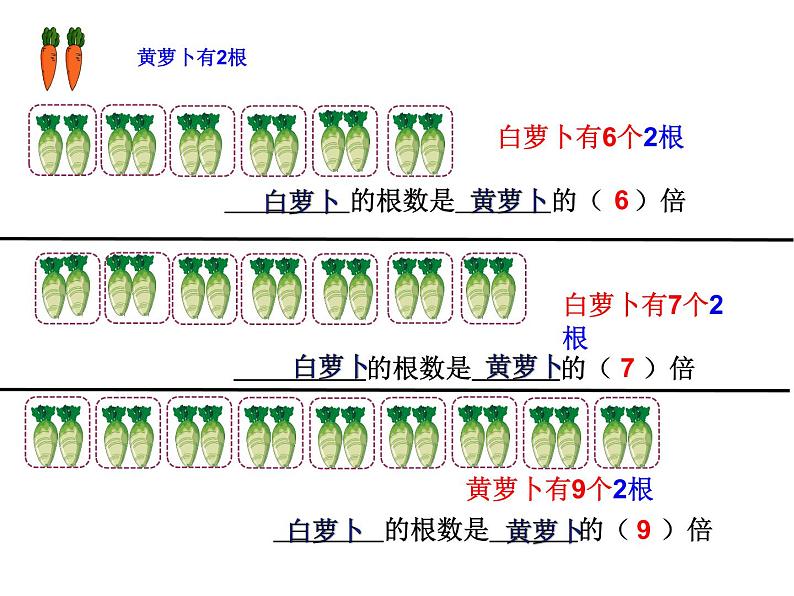 三年级数学上册课件-5.倍的认识（7）- 人教版（19张PPT)第5页