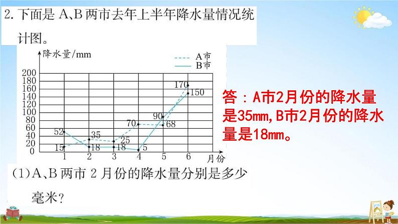 人教版五年级数学下册《9-3 统计与概率》练习题教学课件PPT优秀公开课第3页