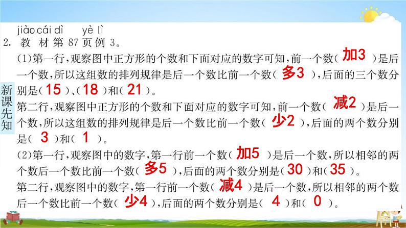 人教版一年级数学下册《7-2 稍复杂的数字变化规律》练习题教学课件PPT优秀公开课03