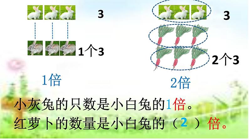 三年级上册数学课件-认识倍 人教版04