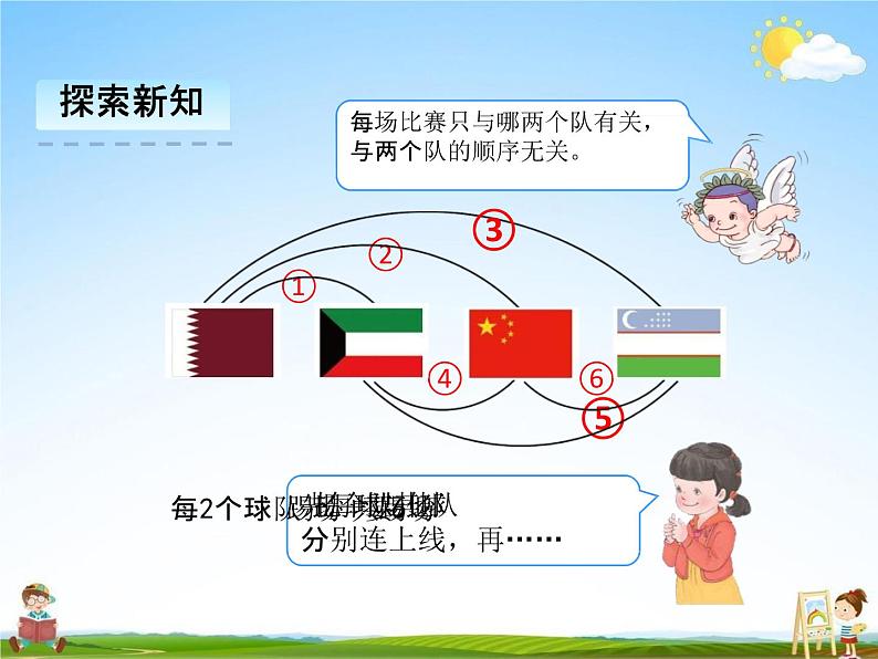 人教版三年级数学下册《8-3 简单的组合问题》课堂教学课件PPT优秀公开课第6页