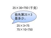 三年级数学下册课件-1.5乘数末尾有0的乘法 - 苏教版（共15张PPT）