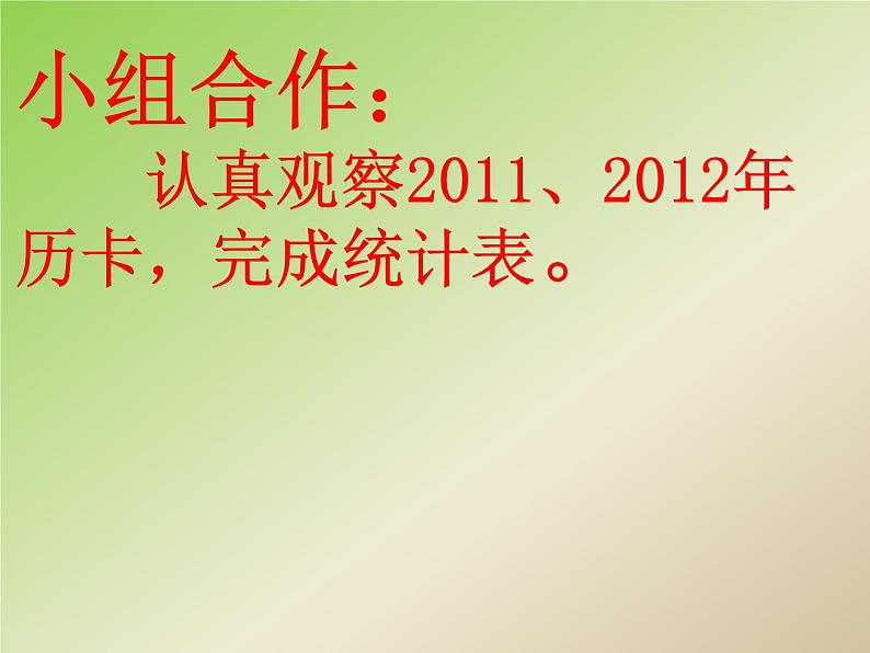 人教版小学数学三年级下册 六.年、月、日  1.年、月、日  课件第6页