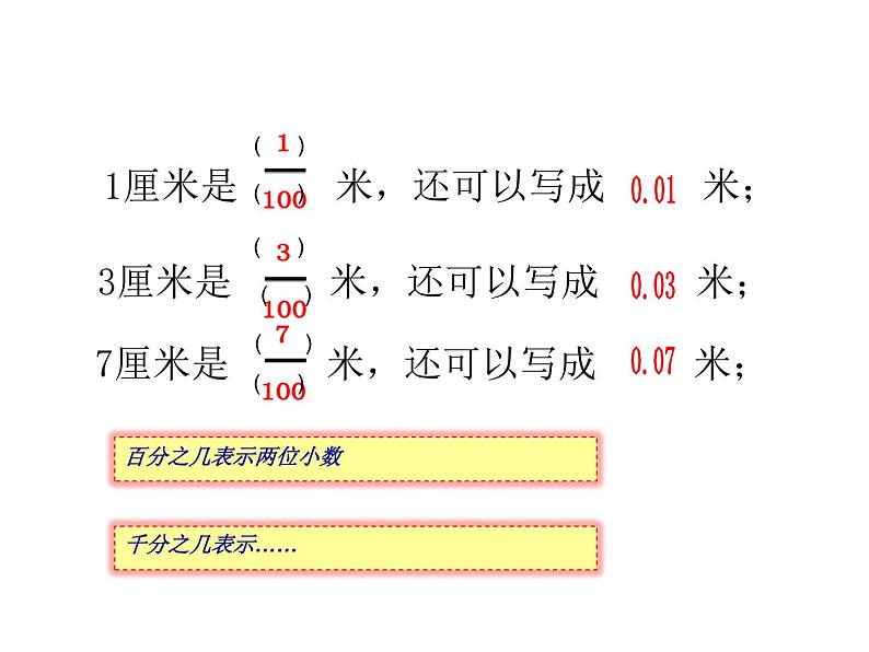 人教版小学数学三年级下册 七.小数的初步认识  1.认识小数  课件1第8页