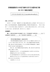 苏教版六年级下册二 圆柱和圆锥同步训练题