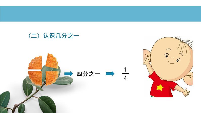 三年级数学上册课件-8.1认识几分之一120- 人教版06