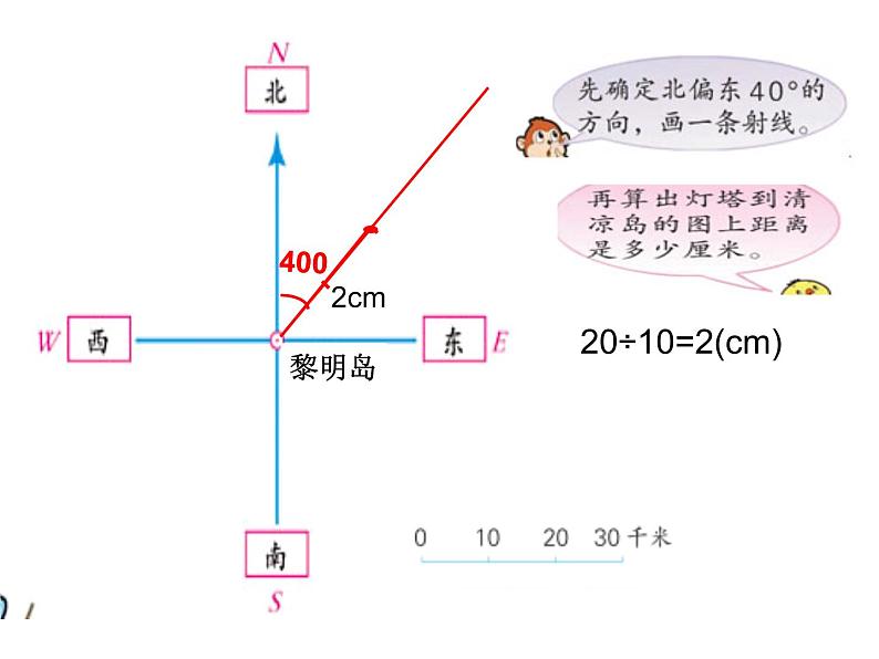 六年级数学下册课件-5.2在平面图上表示物体的位置  -苏教版  11张05