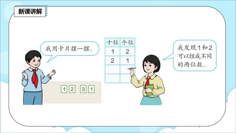 人教版小学数学二年级上册8.1《排列》课件+教案04