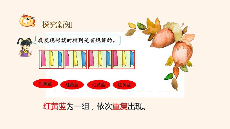 冀教版小学一年级数学  八.探索乐园   课件07