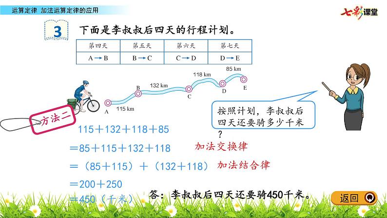 3.3 加法运算定律的应用课件PPT第5页