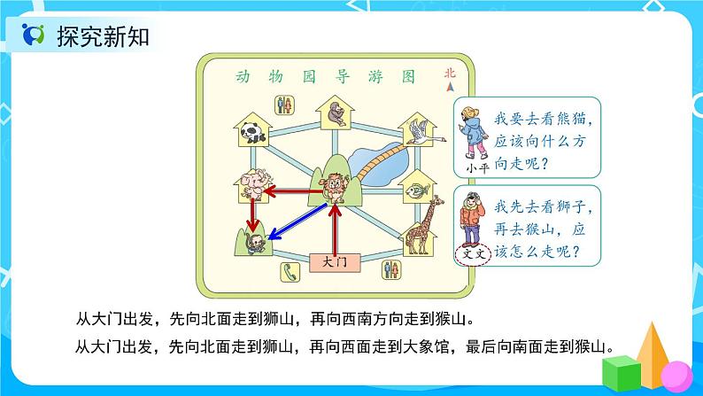1.2.2《综合应用方向知识解决问题》课件+教案+导学案+备课方案+练习06