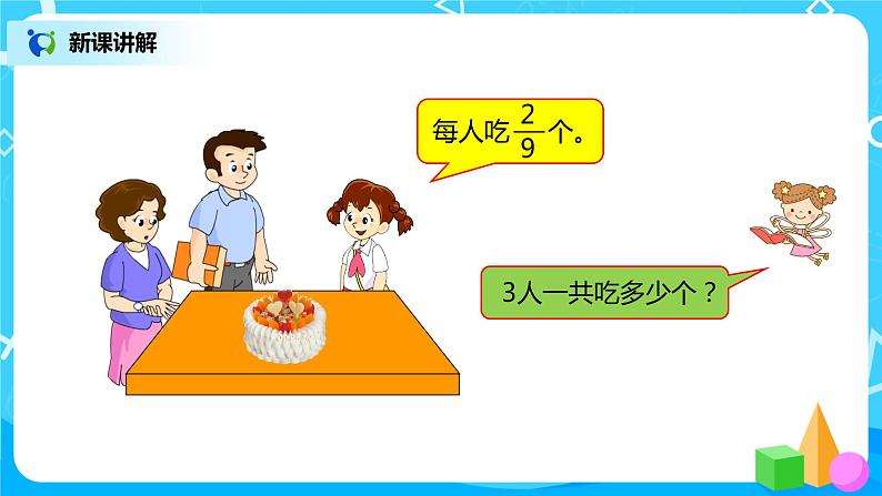 人教版小学数学六年级上册1.1《分数乘整数（1）》PPT课件第4页